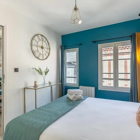 D'hotes - Charming Renovated - Downtown - Wifi - Appartamento Honfleur